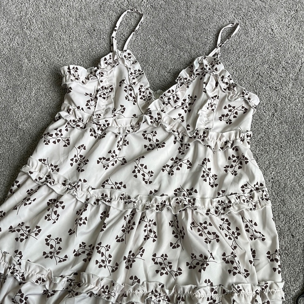 Short floral dress